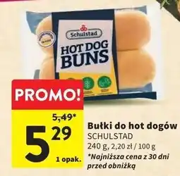 Intermarche Bułki maxi hot-dog Schulstad oferta