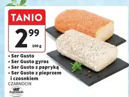 Intermarche Ser gusto z pieprzem i czosnkiem Czarnocin oferta