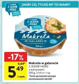 Intermarche Makrela w galarecie z warzywami Z Jezior I Mórz oferta