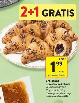 Intermarche Rogal orzechowo-czekoladowy Vandemoortele oferta