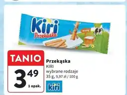 Intermarche Przekąska: serek+paluszki Kiri oferta