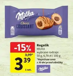Intermarche Rogal kakaowy Milka oferta