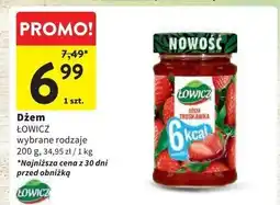 Intermarche Dżem truskawka 6kcal Łowicz oferta