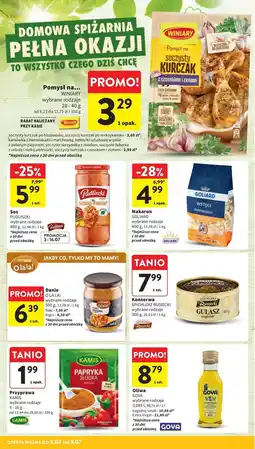 Intermarche Soczysty kurczak po meksykańsku Winiary Pomysł Na oferta