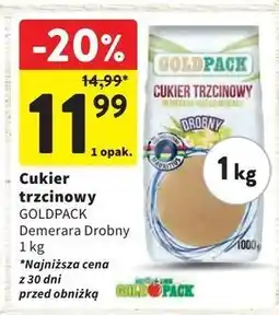 Intermarche Cukier trzcinowy drobny Goldpack oferta