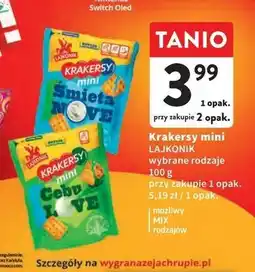 Intermarche Krakersy cebulove Lajkonik Mini oferta