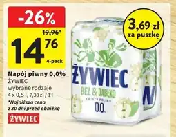 Intermarche Piwo Żywiec Bez & Jabłko oferta