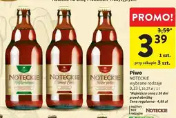 Intermarche Piwo Noteckie Jasne Pełne oferta