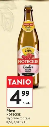 Intermarche Piwo malina-granat Noteckie Radler oferta