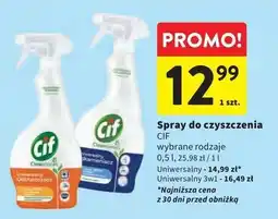Intermarche Spray odtłuszczacz Cif Cleanboost oferta