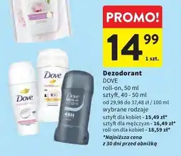 Intermarche Dezodorant floral touch Dove Invisible Care oferta