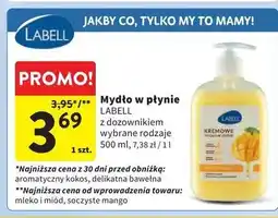Intermarche Mydło w płynie delikatna bawełna Labell oferta