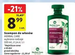 Intermarche Szampon do włosów pokrzywowy Farmona Herbal Care oferta