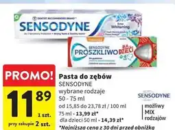 Intermarche Pasta do zębów 0-6 lat Sensodyne Pro Szkliwo Dla Dzieci oferta