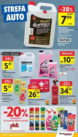 Intermarche Płyn do spryskiwaczy letni anty insekt Qarmax oferta