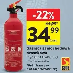 Intermarche Gaśnica samochodowa Sena oferta