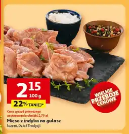 Auchan Gulasz z indyka oferta