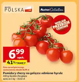 Auchan Pomidory cherry hyrule Auchan Collection oferta