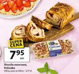 Auchan Strucla owocowa porzeczkowa Oskroba oferta
