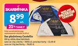 Auchan Ser pleśniowy black Castello Arla oferta