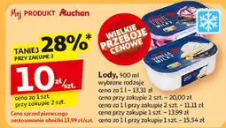 Auchan Lody vanilla milky Auchan Różnorodne (Logo Czerwone) oferta