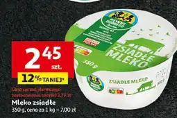 Auchan Mleko zsiadłe Auchan Pewni Dobrego oferta