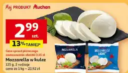 Auchan Mozzarella Auchan oferta