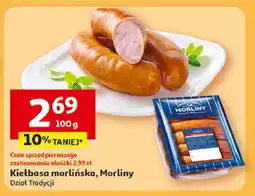 Auchan Kiełbasa morlińska Morliny oferta