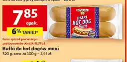 Auchan Bułki hot dog maxi Dan Cake oferta