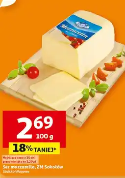 Auchan Ser mozzarella Zm Sokołów oferta