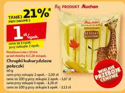 Auchan Pałeczki kukurydziane Auchan oferta