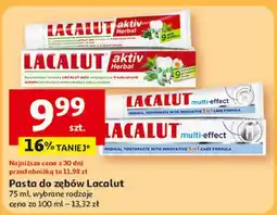 Auchan Pasta do zębów Lacalut Multi-Effect oferta