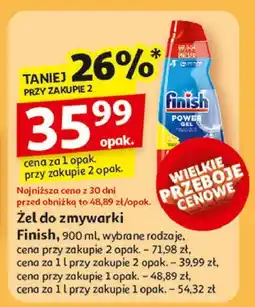 Auchan Płyn do zmywarek Finish Power Effect oferta
