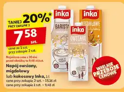 Auchan Napój owsiany Inka Owsiane oferta