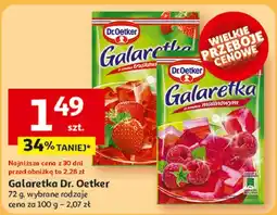 Auchan Galaretka malinowa Dr. Oetker oferta