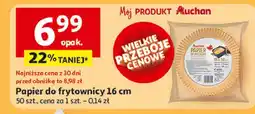 Auchan Papier do frytkownicy Auchan Różnorodne (Logo Czerwone) oferta