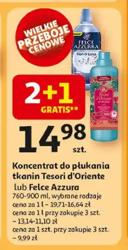 Auchan Płyn do płukania fiori di luna Felce Azzurra oferta