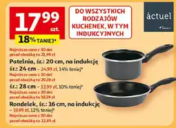 Auchan Rondelek na indukcję 16 cm Actuel oferta