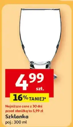 Auchan Szklanka 300 ml oferta