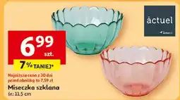 Auchan Miska szklana 11.5 cm Actuel oferta