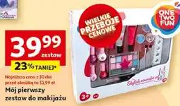 Auchan Zestaw do makijażu One Two Fun oferta