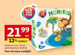 Auchan Wiszące małpki One Two Fun oferta