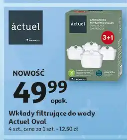 Auchan Wkłady filtrujące oval Actuel oferta