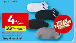 Auchan Stopki męskie oferta