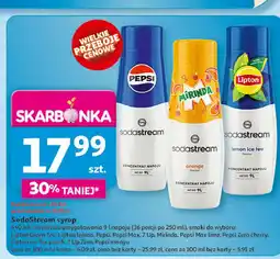 Auchan Sok do przygotowania napojów gazowanych 7up Sodastream oferta
