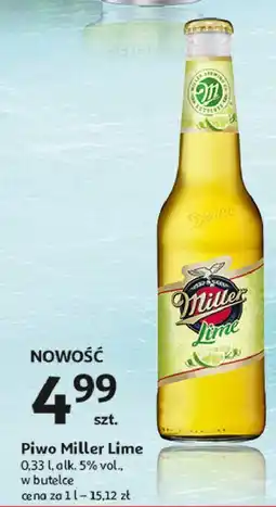 Auchan Piwo Miller Lime oferta