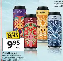 Auchan Piwo free yellow fruit Kingpin oferta