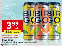Auchan Piwo Birgo Mango- Limetka oferta