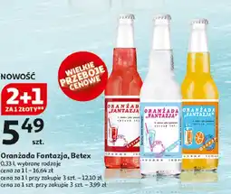 Auchan Oranżada biała Fantazja oferta