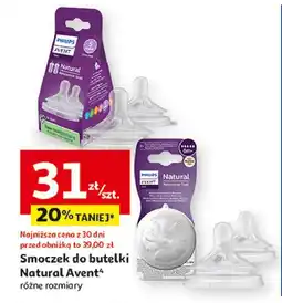 Auchan Smoczek na butelkę Philips Avent oferta